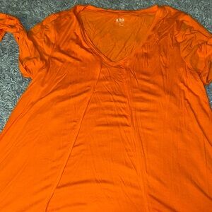 NWOT small orange top